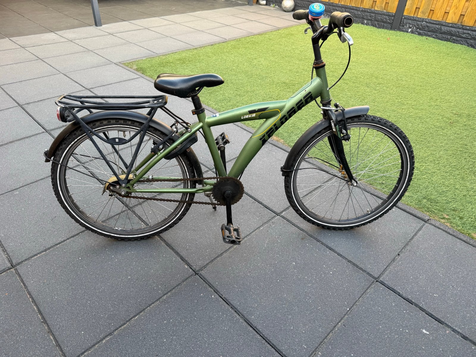 22 inch Loekie Xplorer kinderfiets met slot, Ophalen of Verzenden, Gebruikt, 20 inch of meer