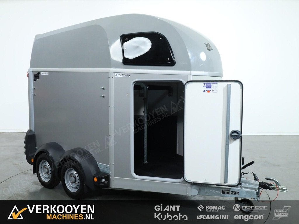 2025 Ifor Williams HBEco 506 Paardentrailer 2-paards (zilver, Dieren en Toebehoren, Paarden en Pony's | Trailers en Aanhangwagens