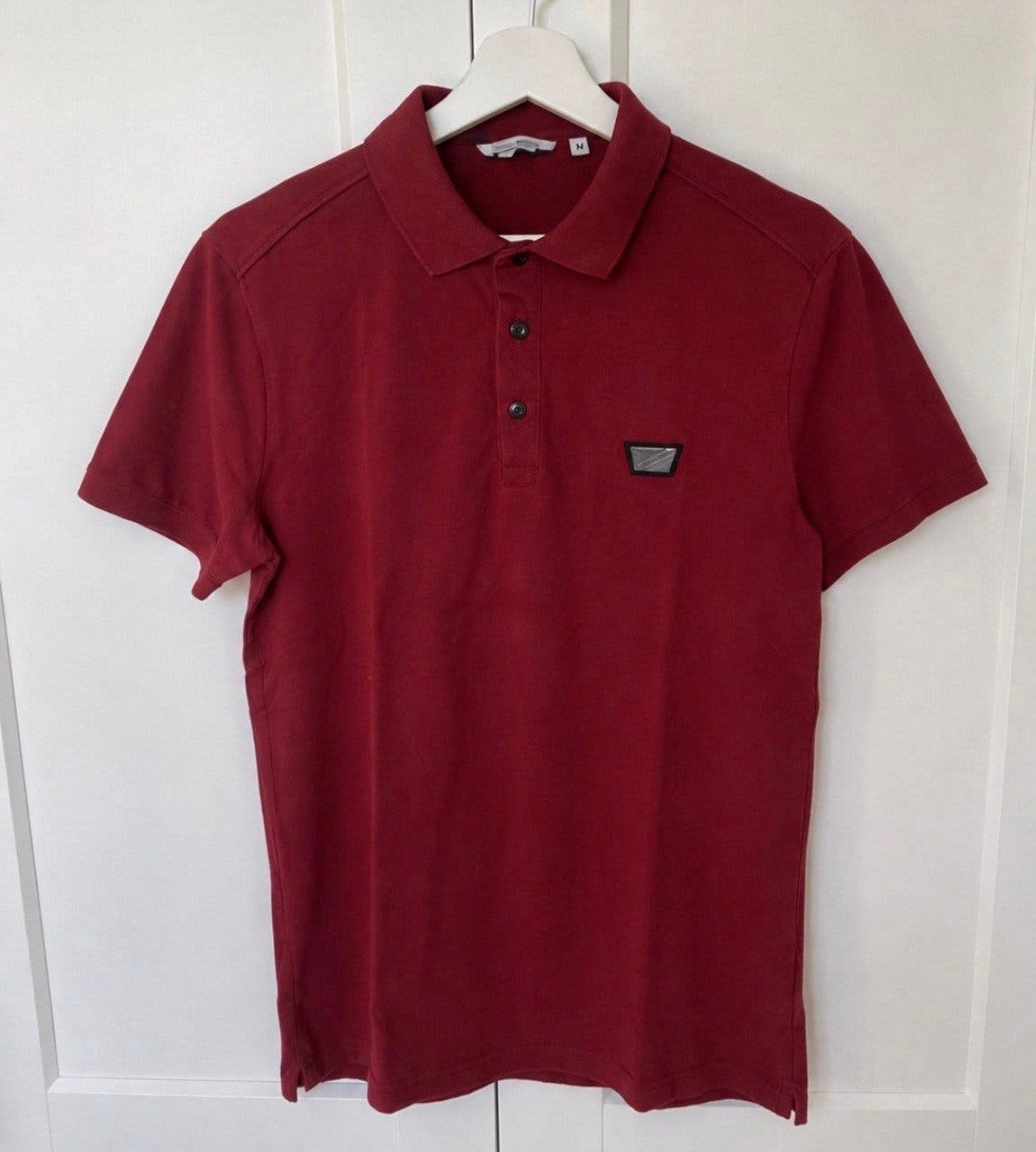 Antony Morato polo shirt - Bordeauxrood - Maat M, Ophalen of Verzenden, Gedragen, Maat 48/50 (M), Rood