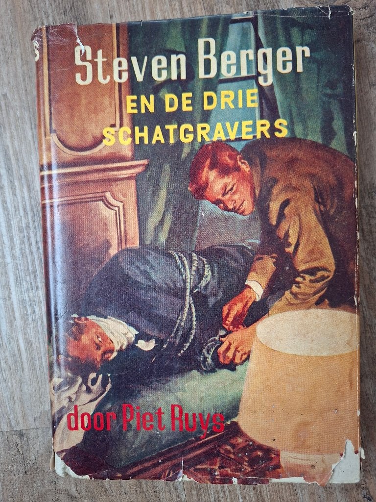 Piet Ruys - Steven Berger en de drie Schatgravers, Gelezen, Ophalen of Verzenden, Fictie, Piet Ruys