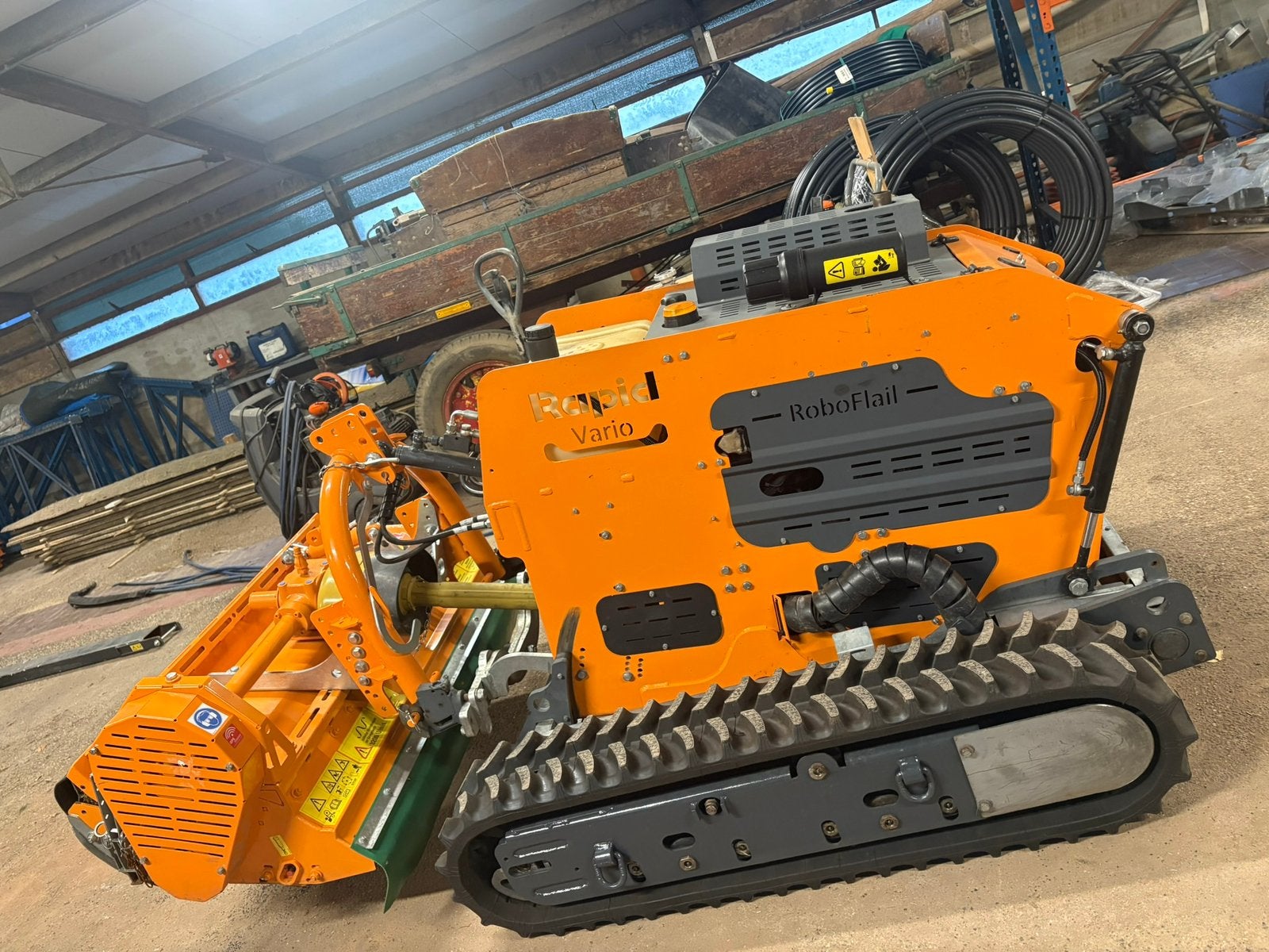 Rapid Vario 401D met Yanmar diesel stage 5 motor, Gebruikt, Rapid, Verzenden, Rapid