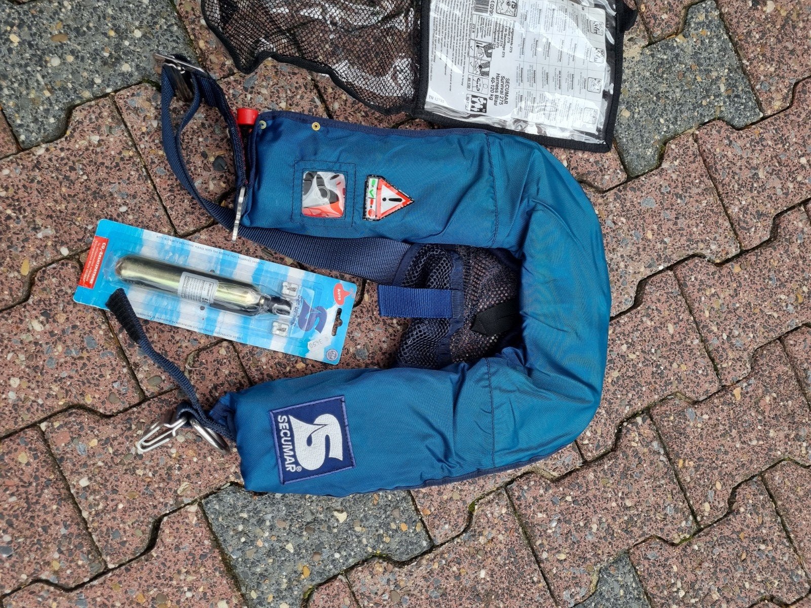 Secumar Reddingsvest 275N - Zo goed als nieuw, Ophalen, Zo goed als nieuw, Overige typen