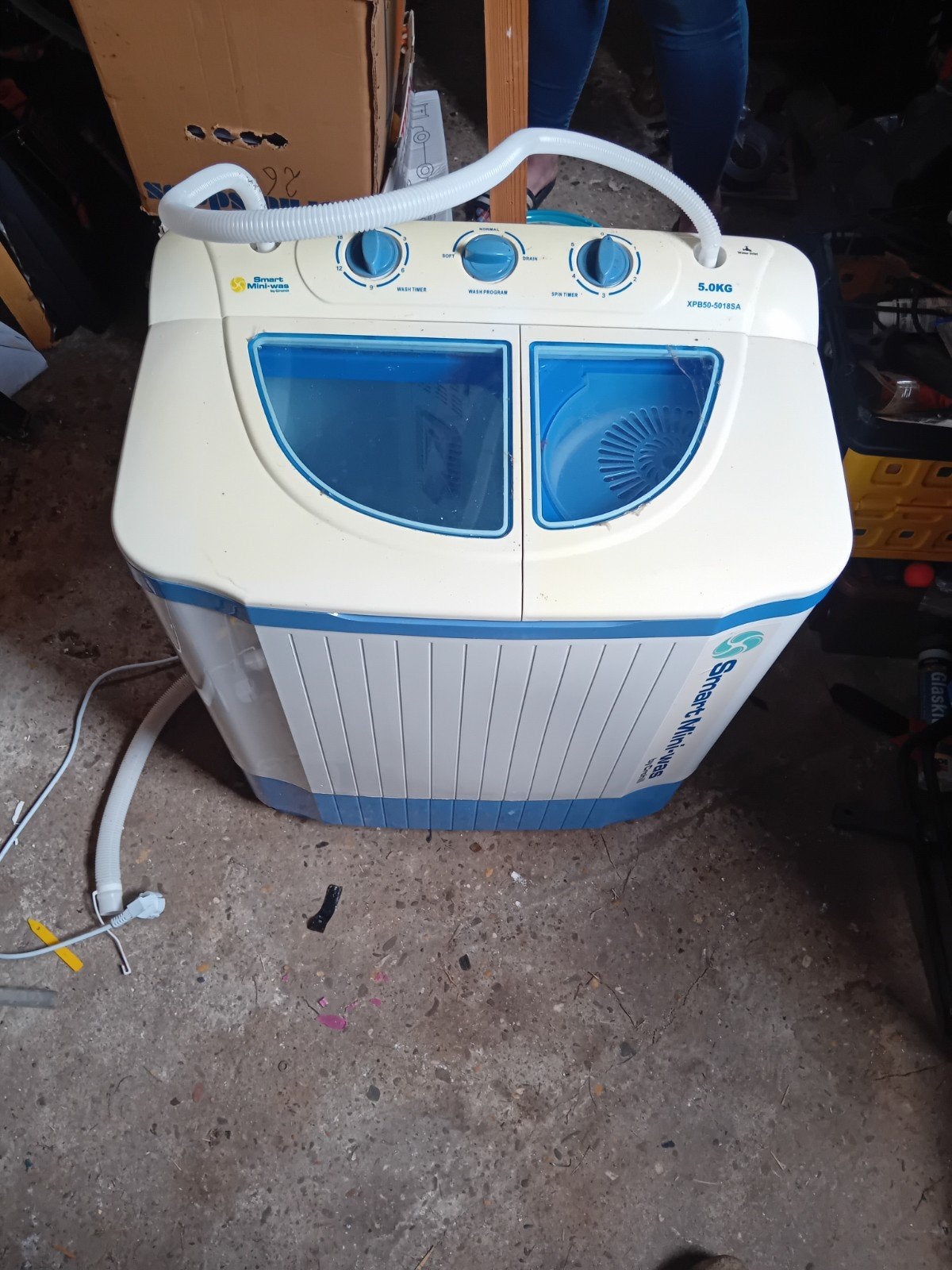 Campingwasmachine, Witgoed en Apparatuur, Wasmachines, Ophalen of Verzenden, Minder dan 1200 toeren, Minder dan 85 cm