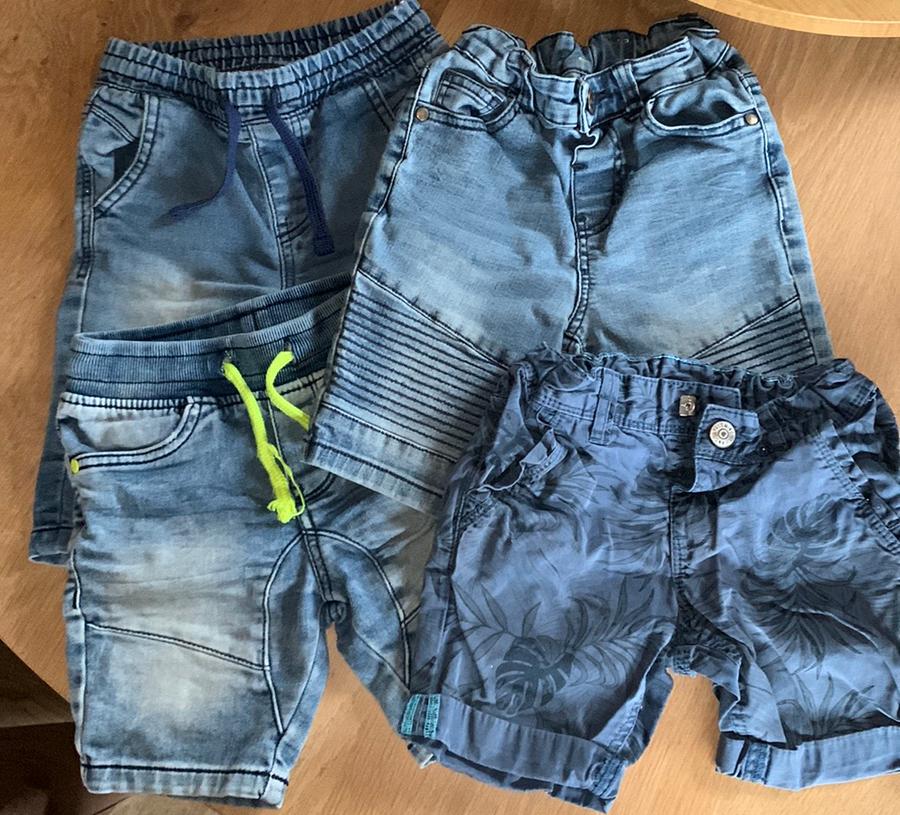 4x Jongens korte broek maat: 98-110, Ophalen of Verzenden, Gebruikt, Maat 98