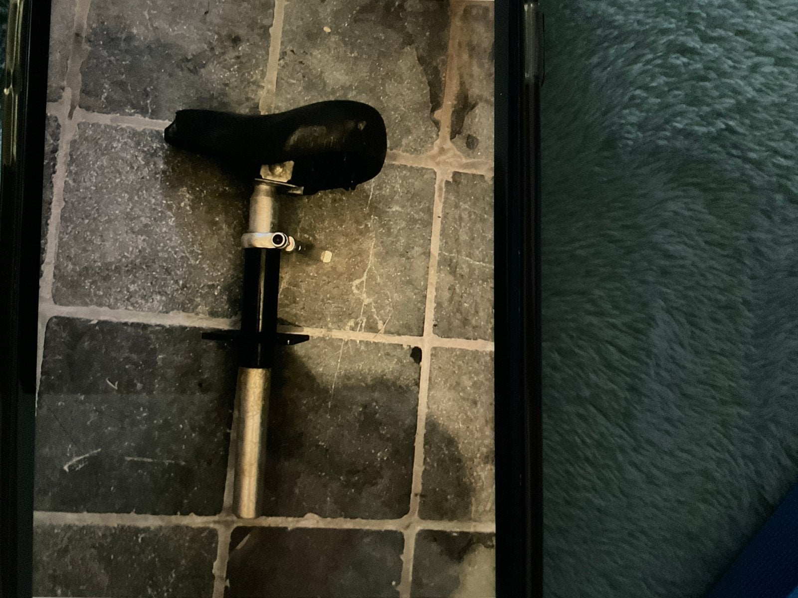Zadel voor onderwaterfiets - Gebruikt - voor mieke, Ophalen of Verzenden, Gebruikt, Zadel, Kunststof