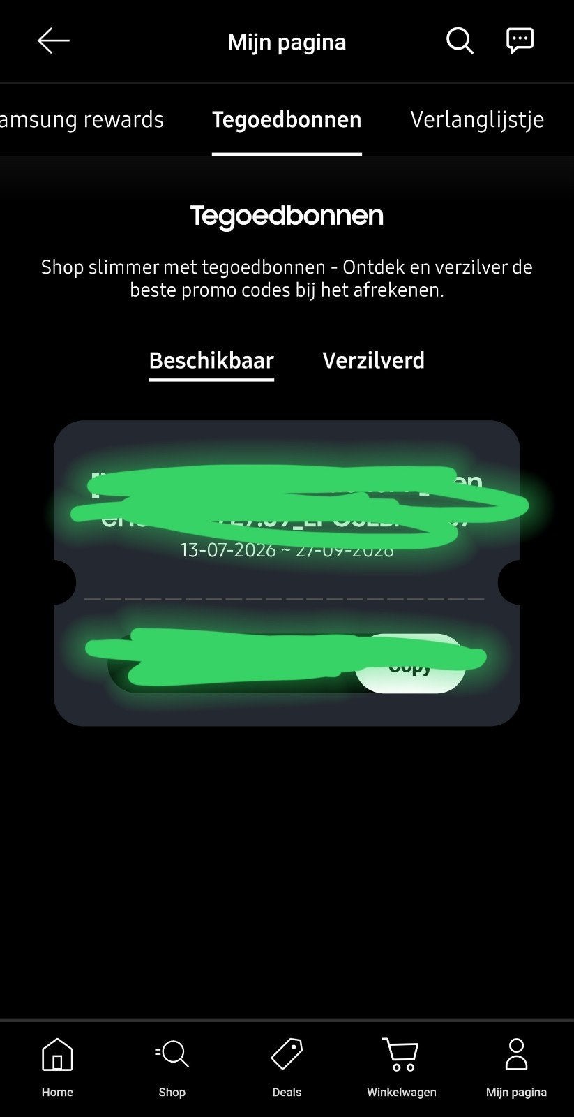 50 euro samsung te goed 2x, 128 GB, Ophalen of Verzenden, Zwart