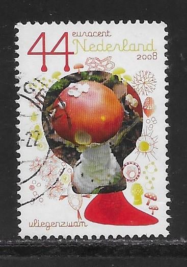 2008, Postzegels, Vliegenzwam [2595] (K0806), Ophalen of Verzenden