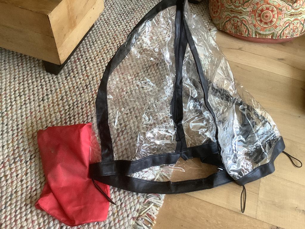 Zeil bakfiets, Ophalen, Zo goed als nieuw, 3 kinderen