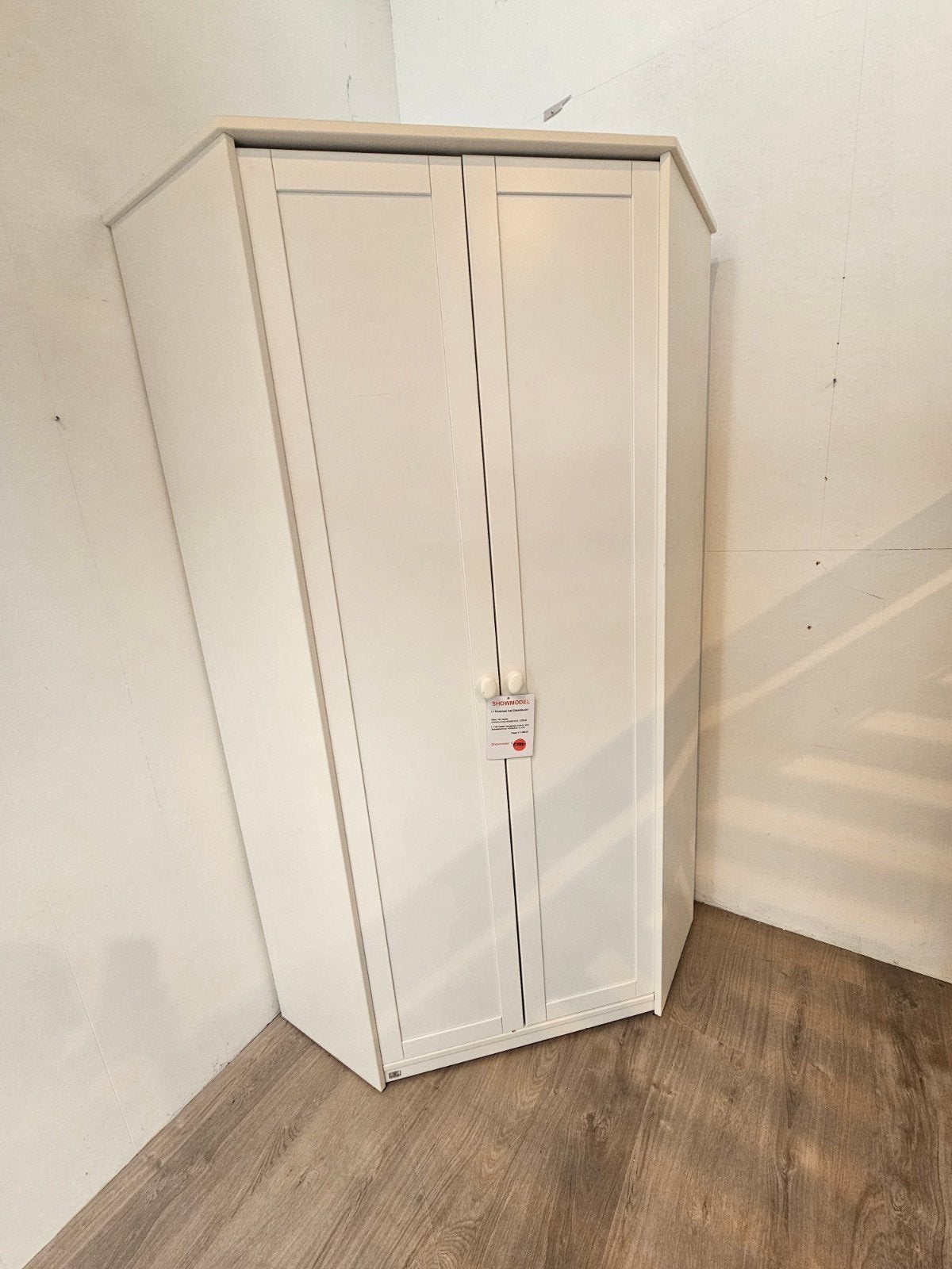LT hoekkast met draaideuren, wit, Huis en Inrichting, Ophalen, Zo goed als nieuw, Met deur(en)
