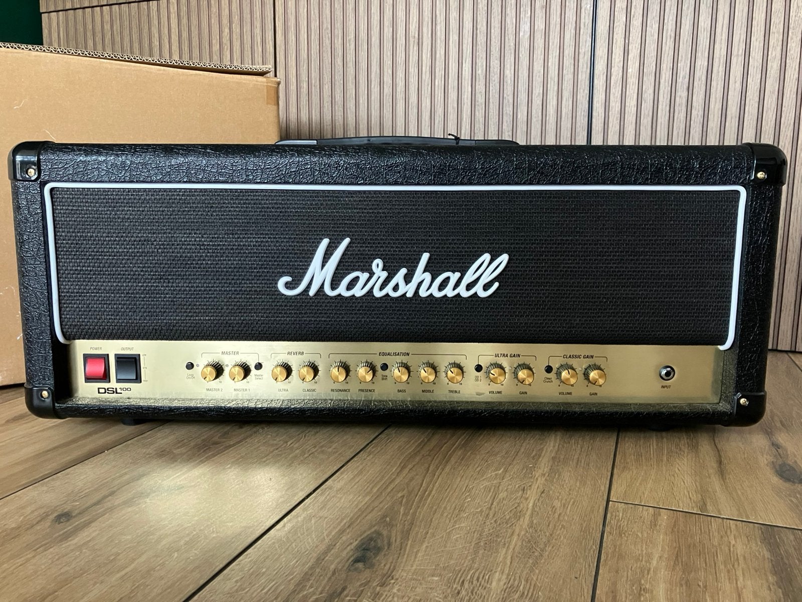 Marshall DSL100HR, Muziek en Instrumenten, Versterkers | Bas en Gitaar, Ophalen of Verzenden, Zo goed als nieuw, Gitaar, 100 watt of meer