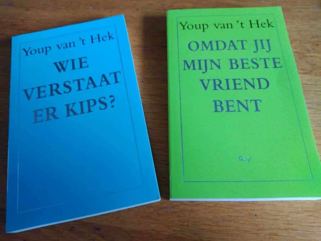 Youp van 't hek wie verstaat er kips & omdat jij mijn beste, Ophalen of Verzenden, Zo goed als nieuw, Youp van 't Hek, Nederland