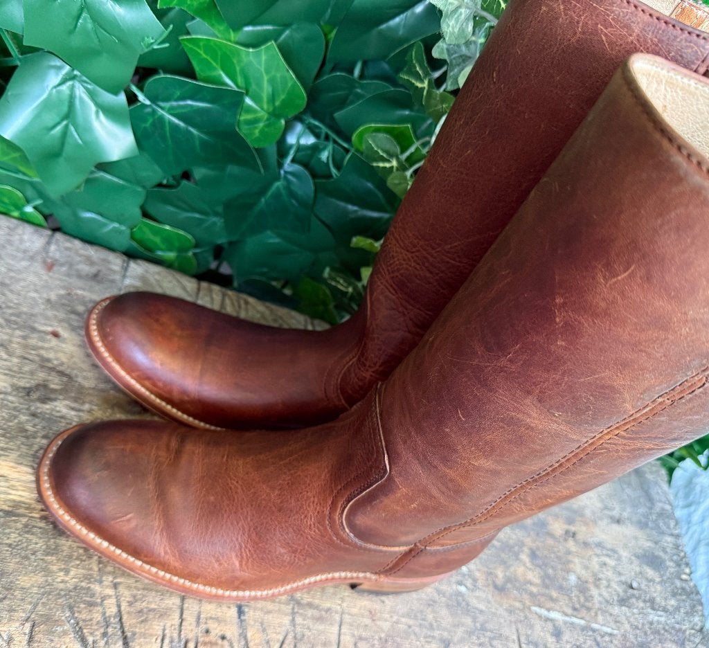 Prachtige leren laarzen van Sendra , maat 37, Bruin, Nieuw, Ophalen of Verzenden, Sendra