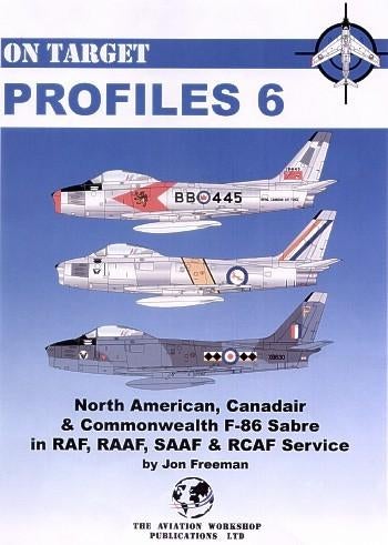 On Target: Profiles 6 F-86 Sabre in foreign services (44 pa), Hobby en Vrije tijd, Modelbouw | Vliegtuigen en Helikopters, Overige merken