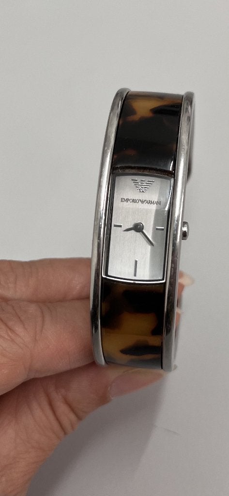 Armani Dameshorloge, Sieraden, Tassen en Uiterlijk, Horloges | Dames, Overige merken, Staal, Polshorloge, Overige materialen
