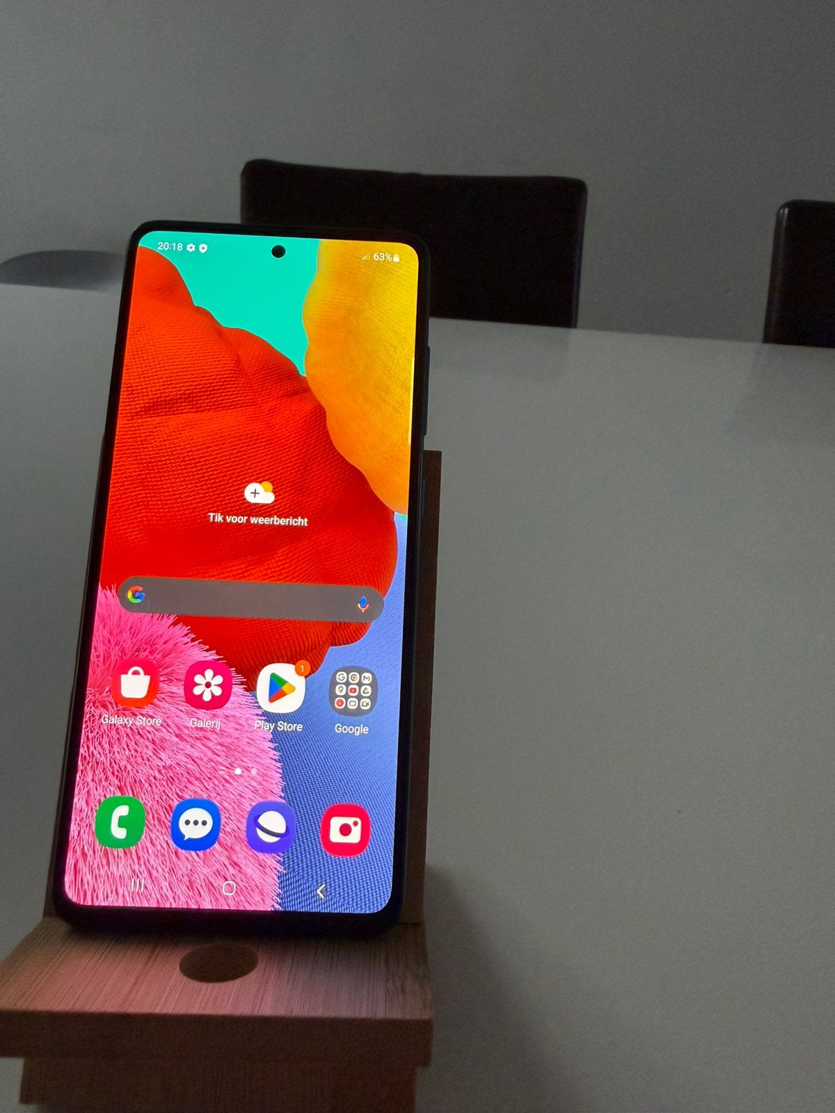 Samsung Galaxy A51 128GB - Zonder oplader en doos, Telecommunicatie, Mobiele telefoons | Samsung, Gebruikt, Zwart, Touchscreen