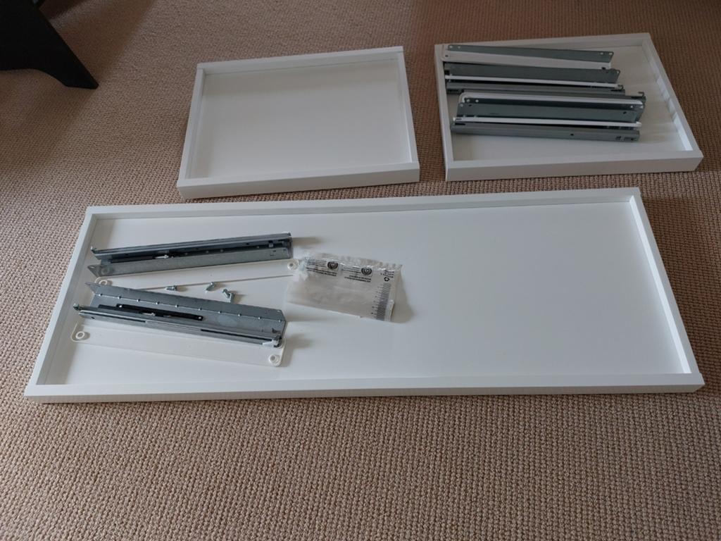 IKEA Pax onderdelen uittrekbare planken - 2x 50cm, 1x 100cm, Ophalen, Gebruikt, 50 tot 100 cm, Minder dan 100 cm