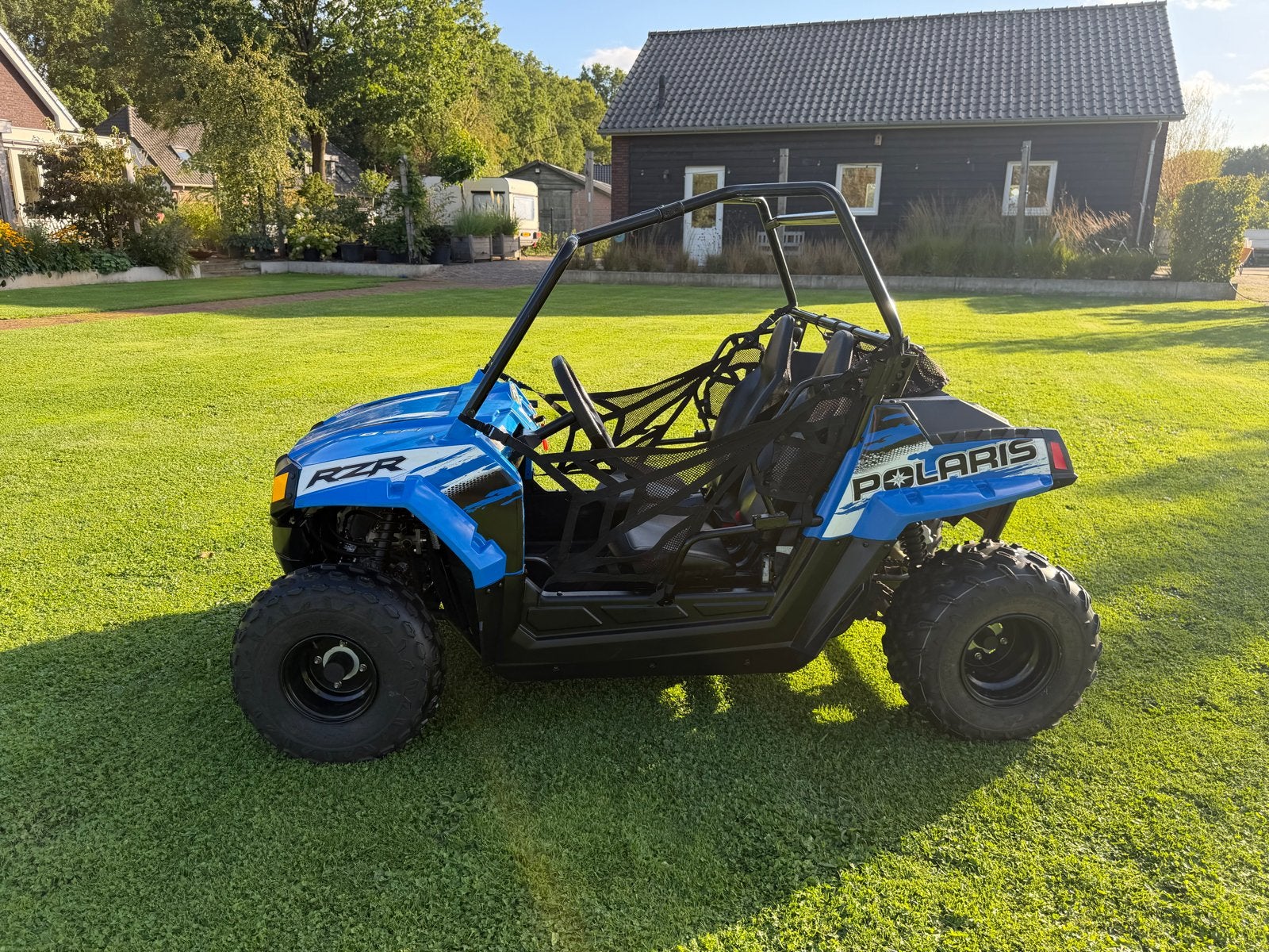 Polaris RZR 170 EFI - Blauw zeer nette staat, Motoren, 11 kW of minder, 169 cc, 1 cilinder