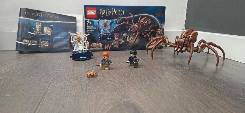 Lego Harry Potter 76434 Aragog in het Verboden bos, Lego, Harry Potter, Ophalen of Verzenden, Zo goed als nieuw