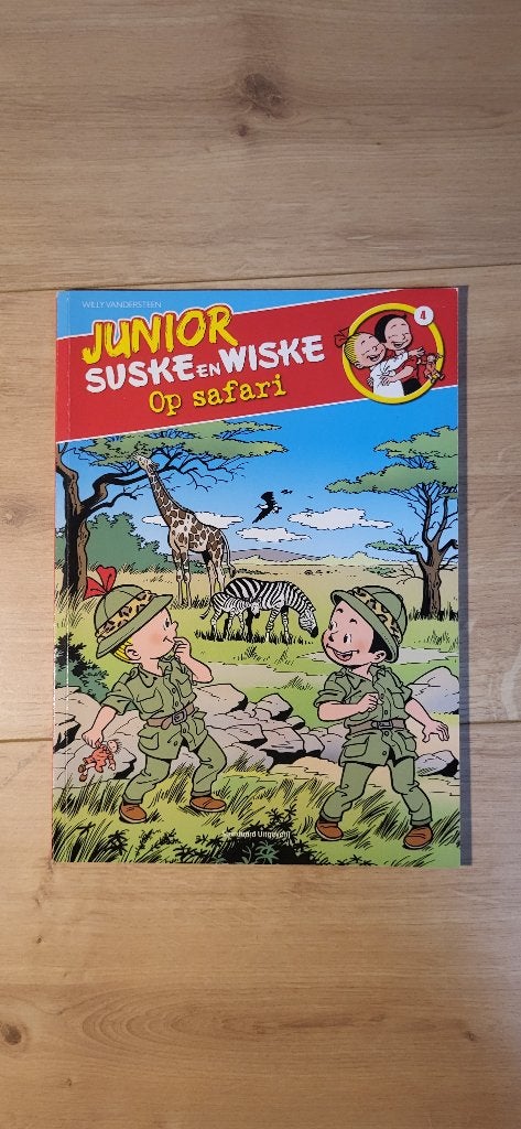 Junior Suske en Wiske - Op safari, Boeken, Ophalen, Willy Vandersteen, Eén stripboek, Zo goed als nieuw
