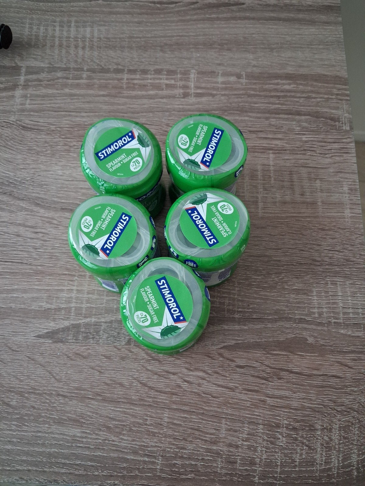 5 potjes suikervrije kauwgom graag in 1 koop., Ophalen of Verzenden