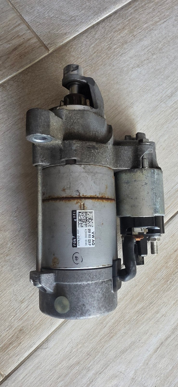 Startmotor VW AG 02M 911 024 P - Gebruikt, Ophalen of Verzenden, Gebruikt, Volkswagen
