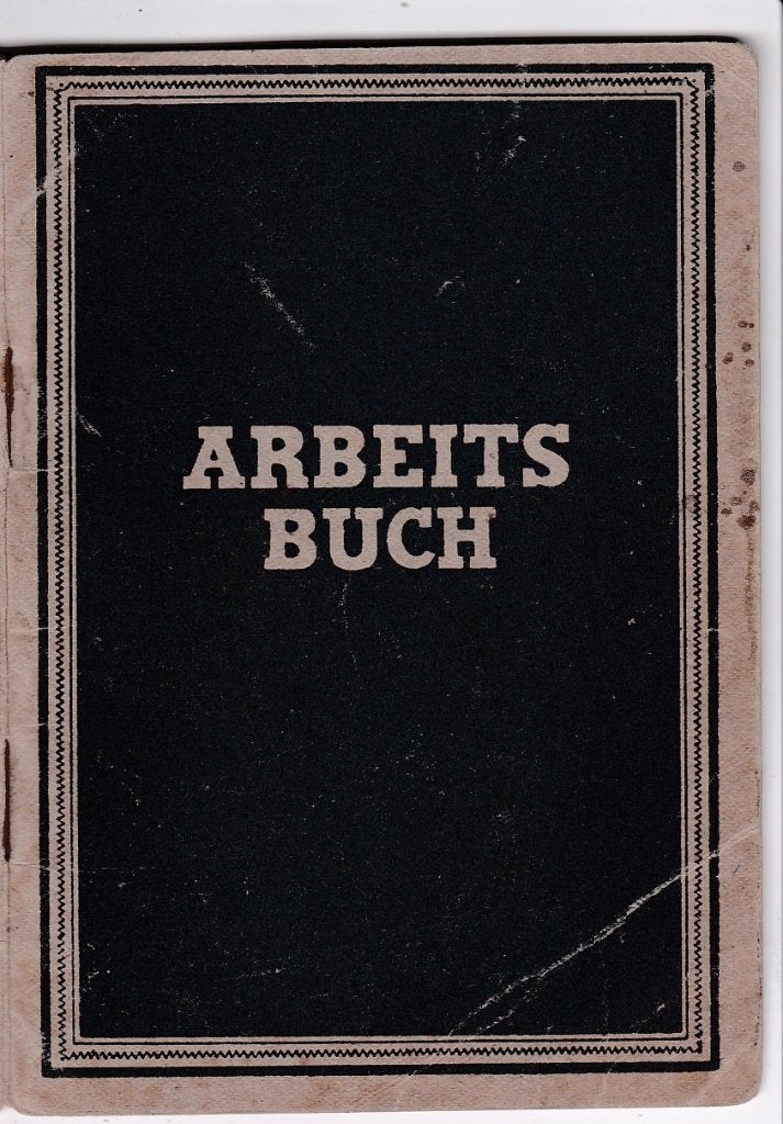 Arbeitsbuch Ilse Schuggel 1948 -Duits met pasfoto-, Ophalen, Overige soorten, Duitsland, Overige typen