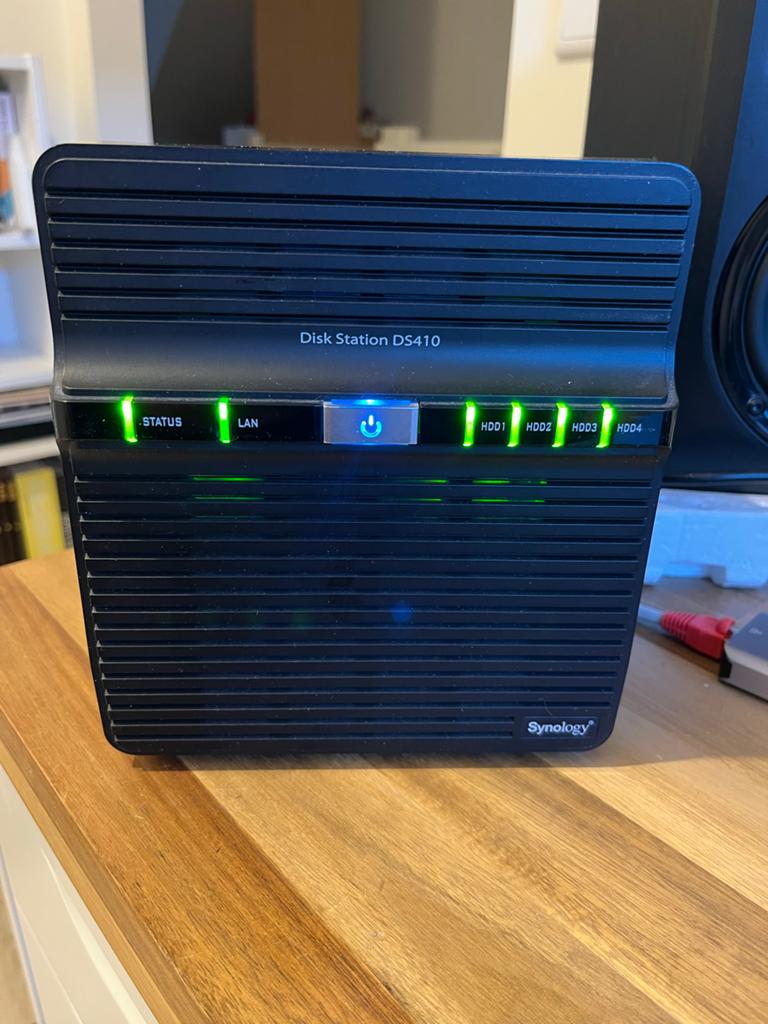 Synology Disk Station DS410 NAS - 4-bay, Ophalen, Gebruikt