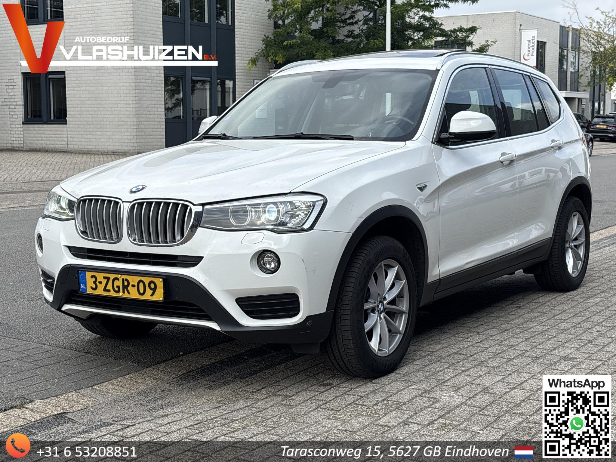 BMW X3 xDrive28i Executive MOTOR NIET 100%! | Pano | Climate, Auto's, BMW, Automaat, Stof, Gebruikt, 4 cilinders