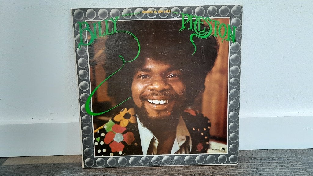 Billy Preston – Music Is My Life LP / Vinyl Plaat, Soul Funk, LP, Gebruikt, Funk, Ophalen of Verzenden
