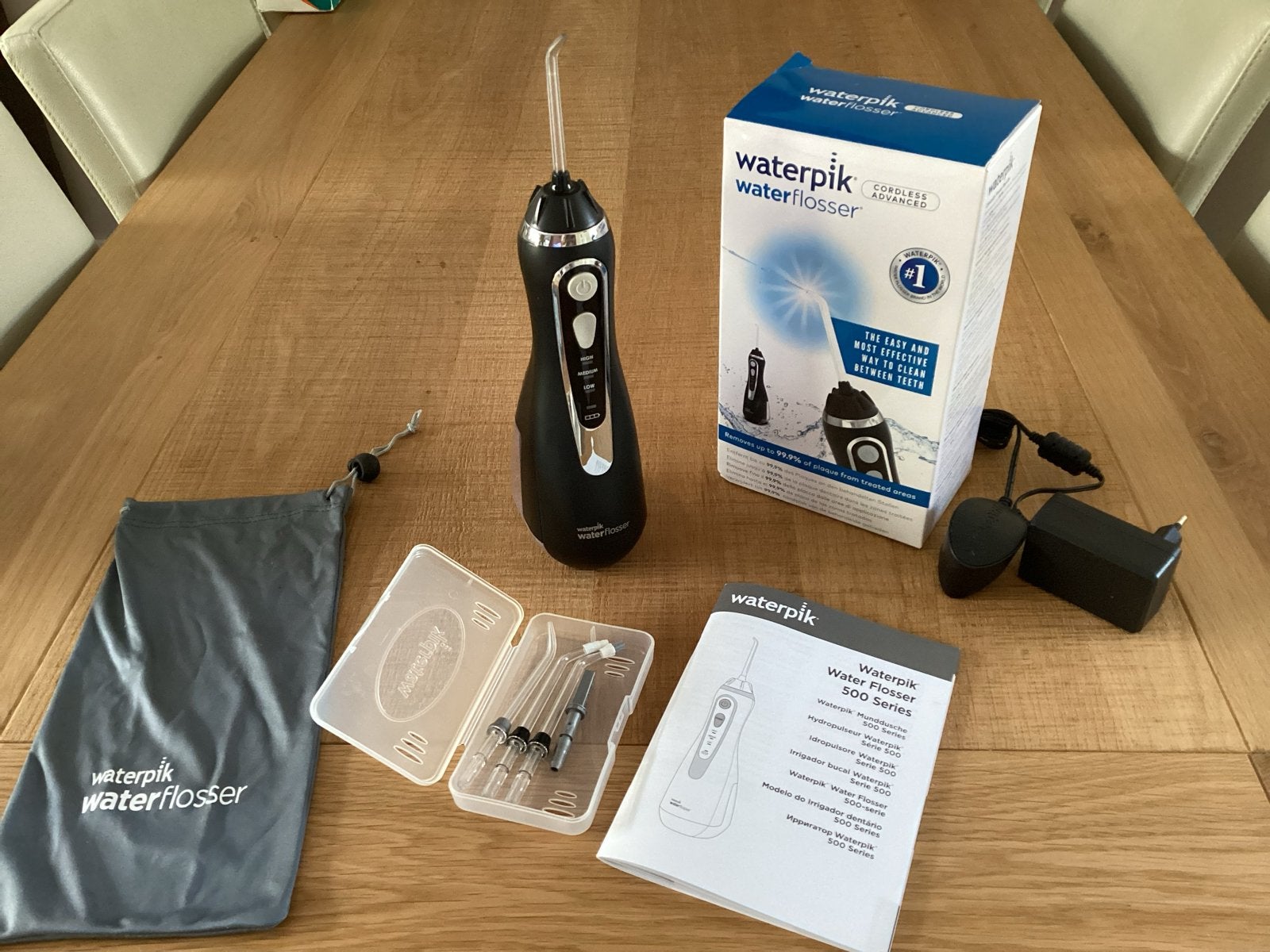 Waterpik Waterflosser Cordless Advanced WP-500 Series, Sieraden, Tassen en Uiterlijk, Verzenden, Zo goed als nieuw, Overige typen