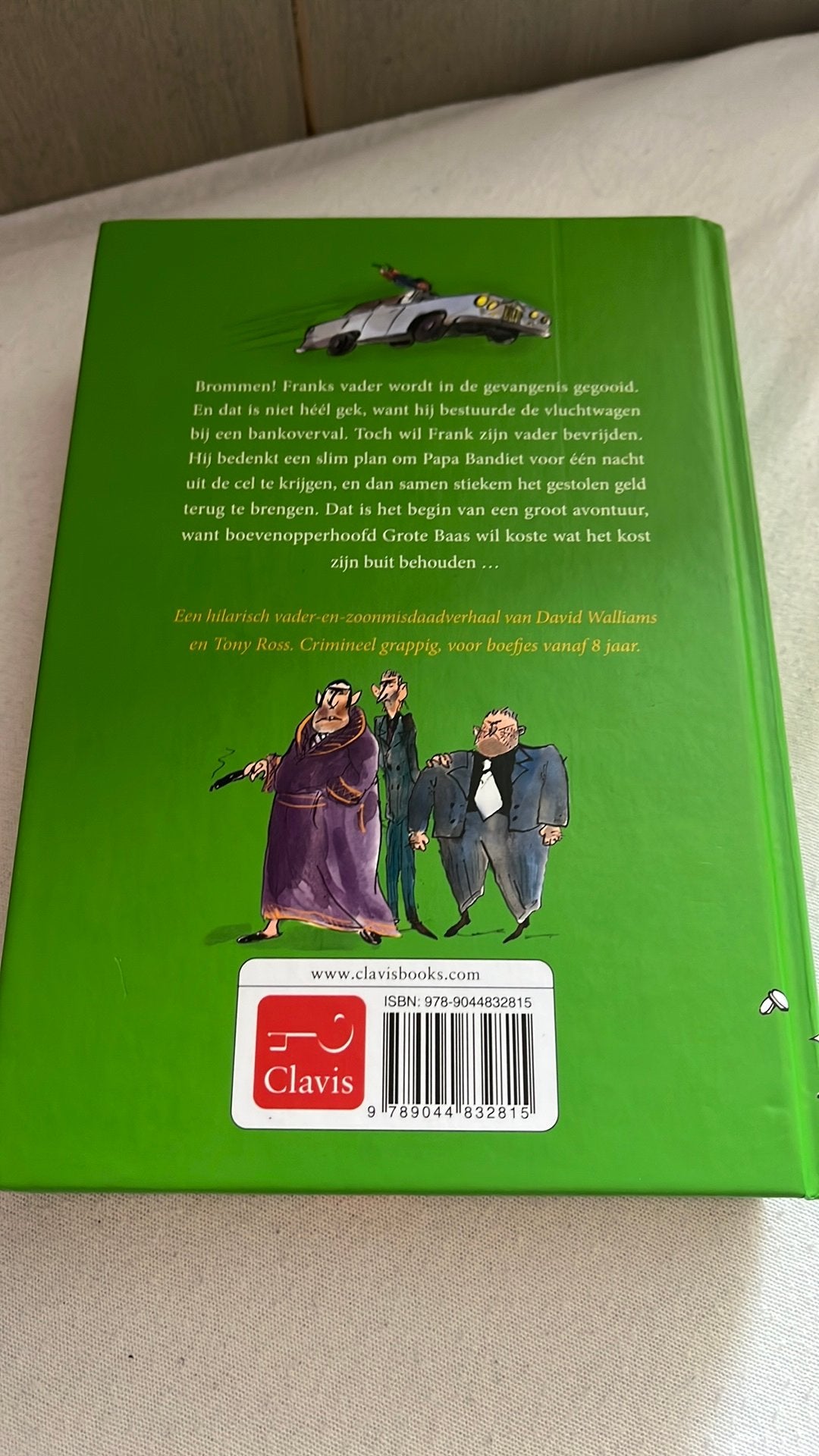 Kinderboek papa bandiet, Boeken, Verzenden, Nieuw