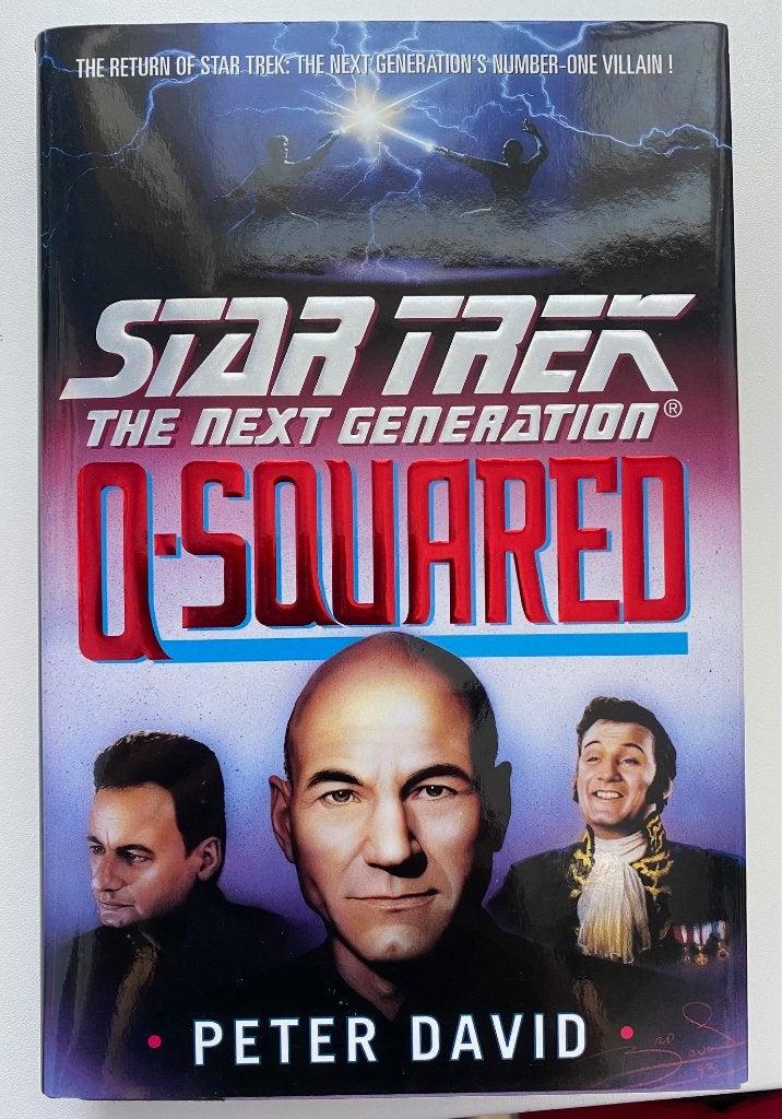 Boek Star Trek - Next generation - Q-Squared, Ophalen of Verzenden, Gelezen, Peter David