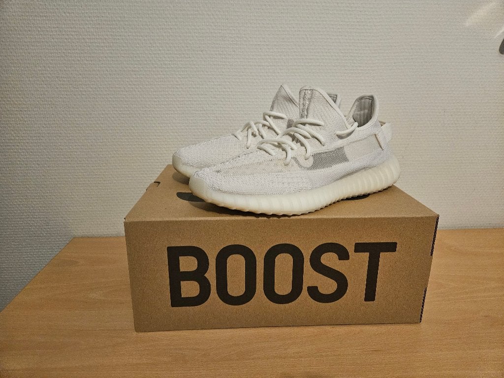 Adidas Yeezy boost 350 V2 BONE maat 42, Wit, Nieuw, Ophalen of Verzenden, Sneakers of Gympen