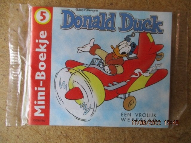 adv6701 donald duck mini 5 in seal, Eén stripboek, Ophalen, Nieuw