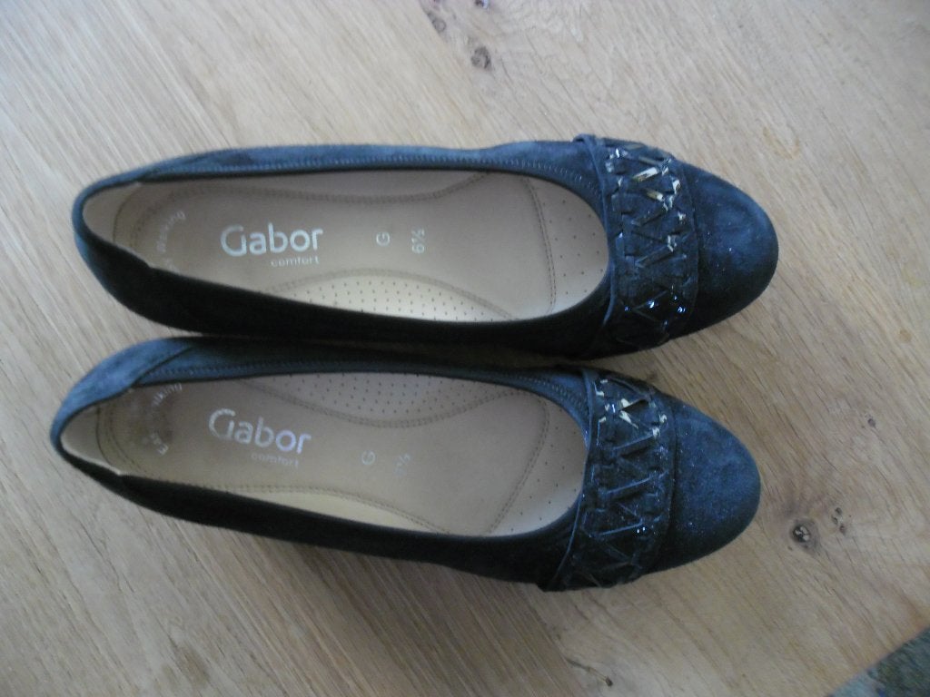 Nieuwe Gabor dames schoenen. Maat 39,5 Wijdte G, Schoenen met lage hakken, Zwart, Gabor, Nieuw