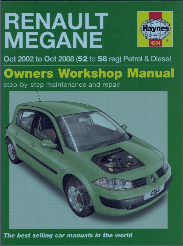 Haynes Renault Megane Oct-02 to Oct-08, Ophalen of Verzenden