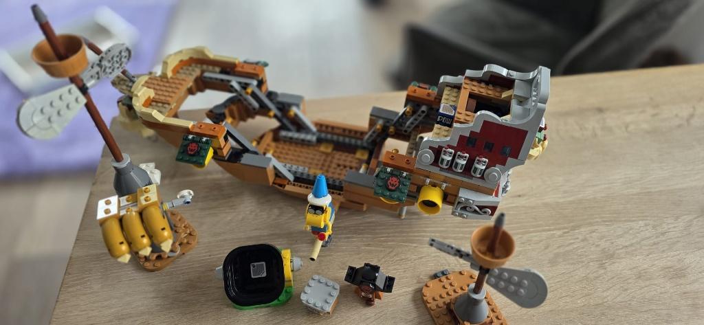 Lego Super Mario - Boot 71391, Overige thema's, Lego, Ophalen of Verzenden, Zo goed als nieuw