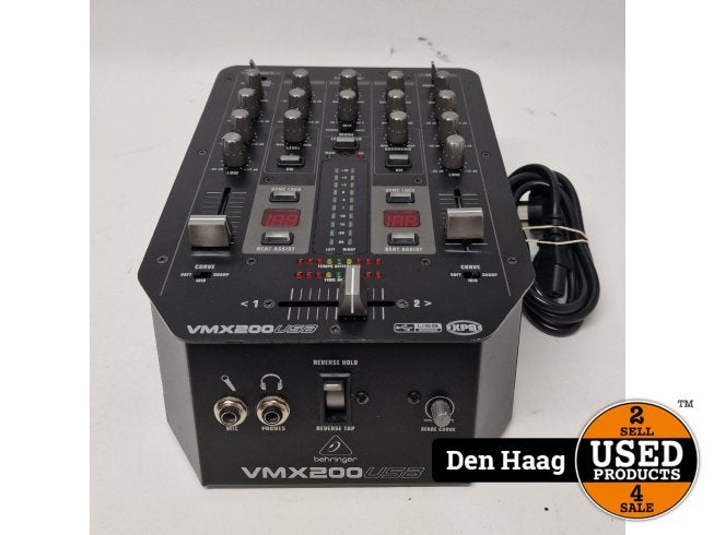 Behringer VMX200USB DJ mixer Zwart | Nette staat, Muziek en Instrumenten, Dj-sets en Draaitafels, Behringer, Zo goed als nieuw