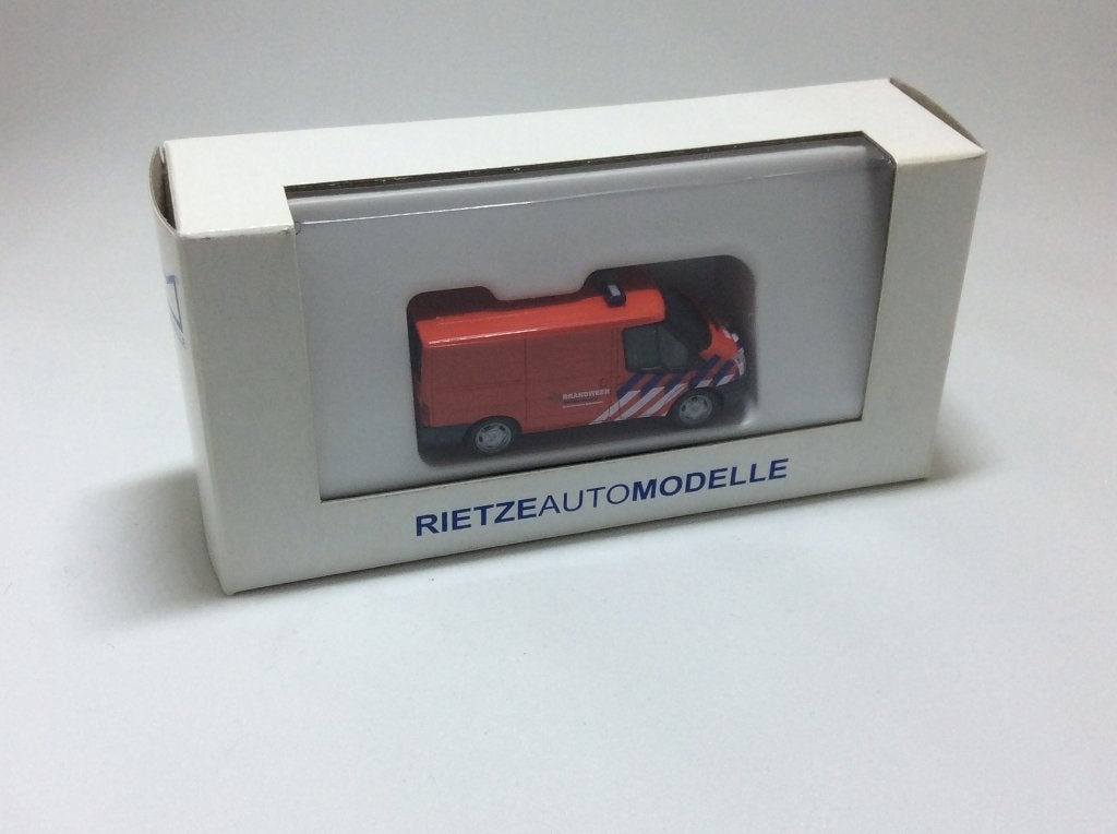 Rietze  Brandweer 16. R.dam Rijnmond. Ford Transit 1:87, Ophalen of Verzenden, Nieuw, Bus of Vrachtwagen, Rietze