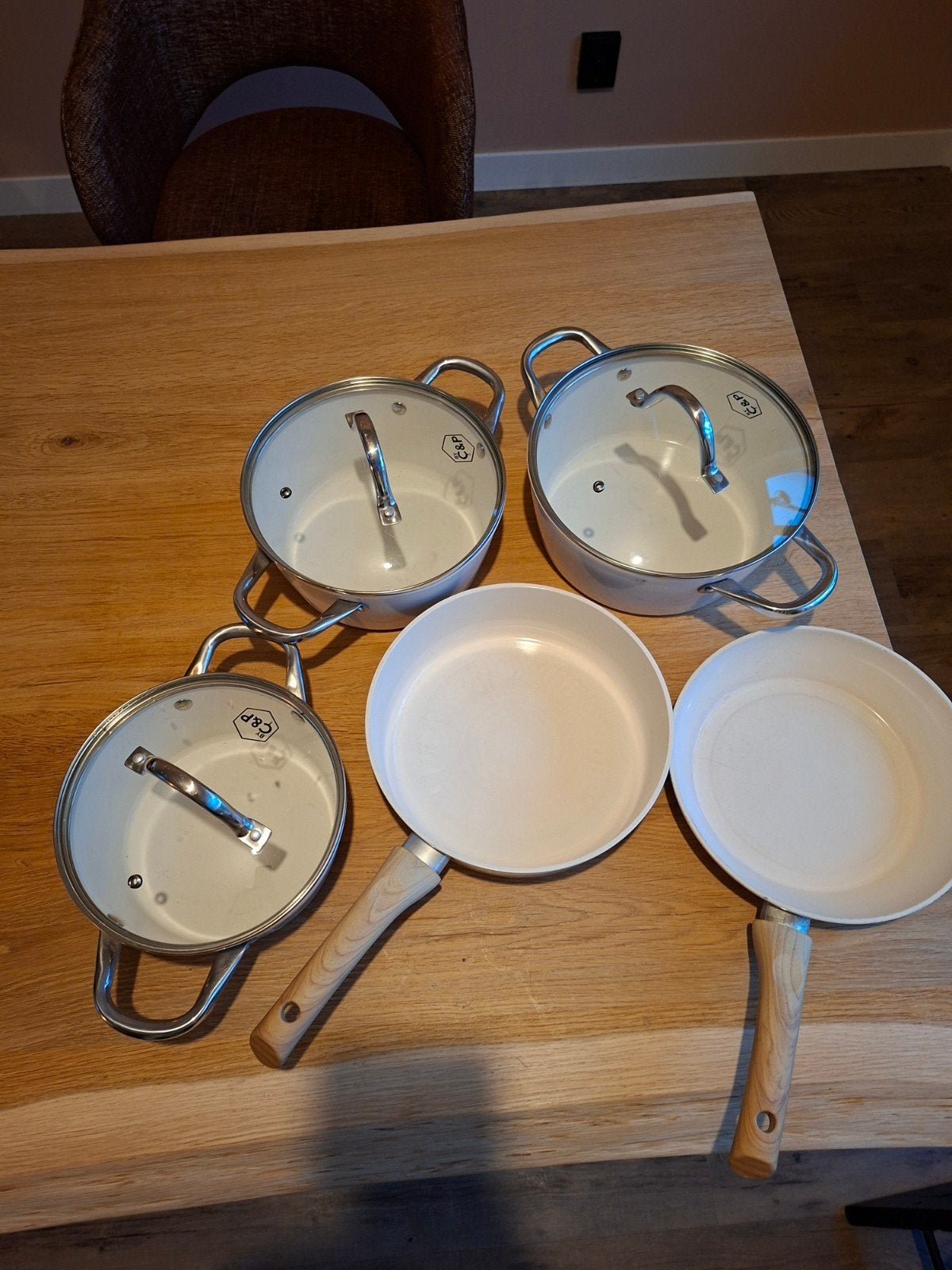 cook and pan pannen, Huis en Inrichting, Ophalen of Verzenden, Gebruikt, Kookpan
