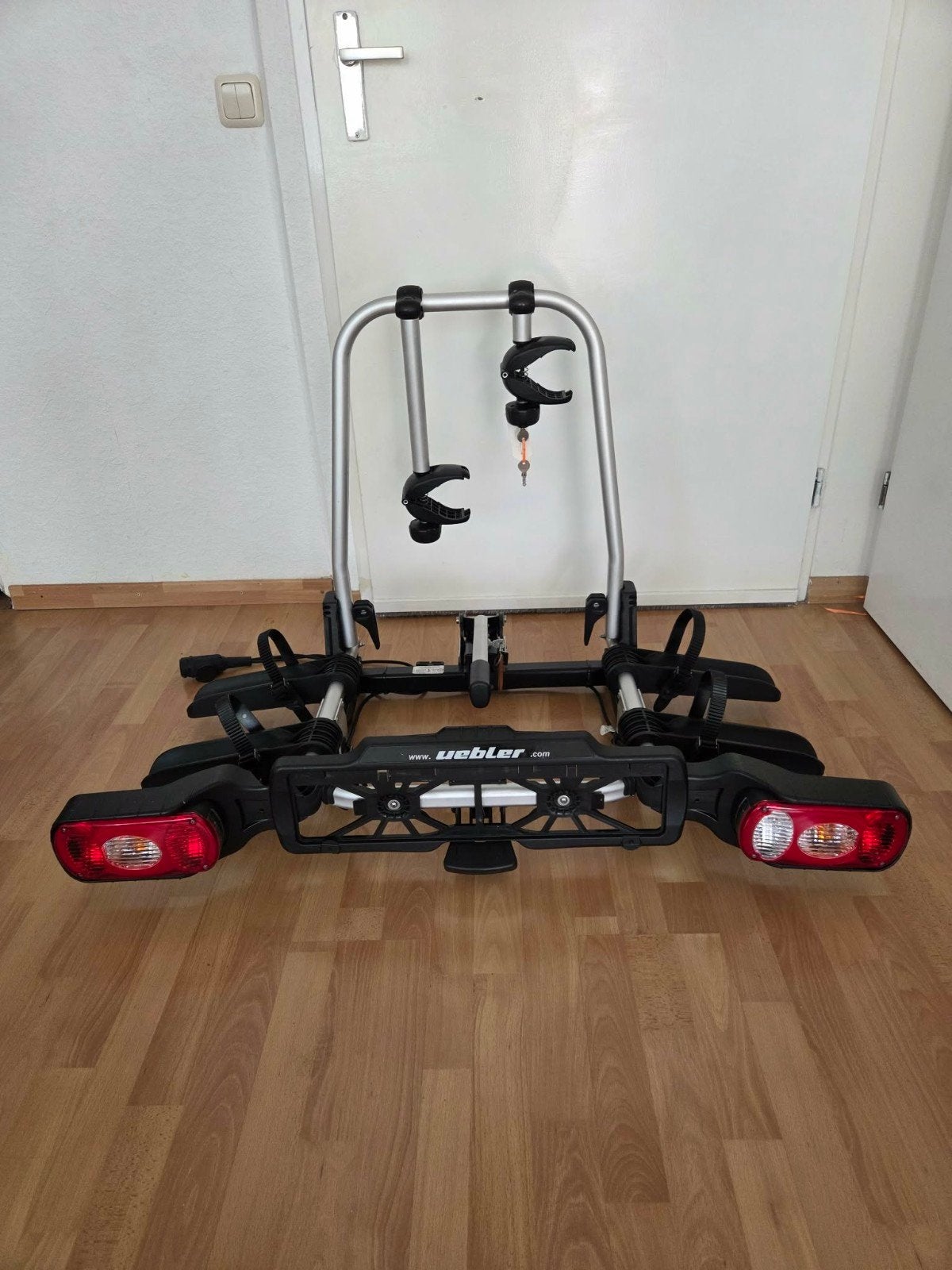 Uebler X21 Nano Fietsendrager-Opvouwbaar+Kantelbaar, Auto diversen, Fietsendragers, Gebruikt, Trekhaakdrager, Ophalen
