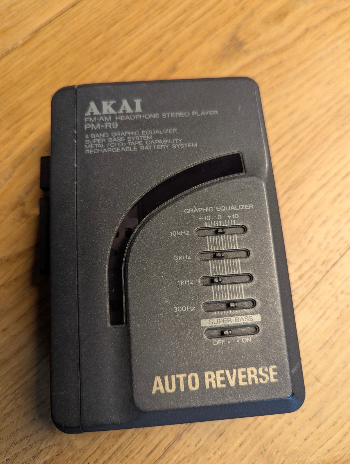 Akai PM-R9 FM-AM Hoofdtelefoon Stereo Speler Auto Reverse, Ophalen of Verzenden, Walkman