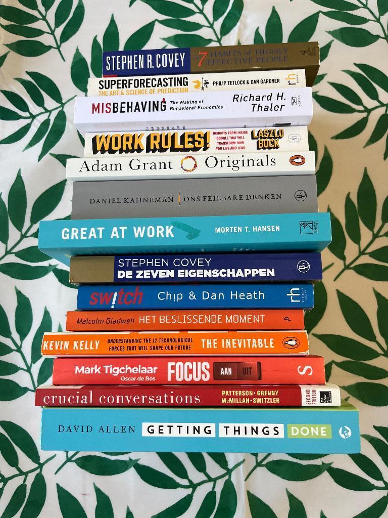 Coaching boeken (set), Ophalen of Verzenden, Gelezen