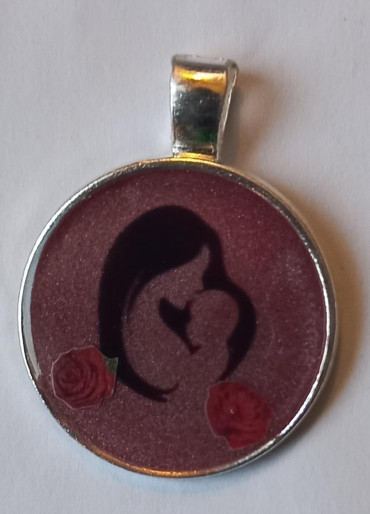 Gepersonaliseerde hangers  gemaakt van epoxy, Ophalen of Verzenden, Nieuw, Zilver, Overige materialen
