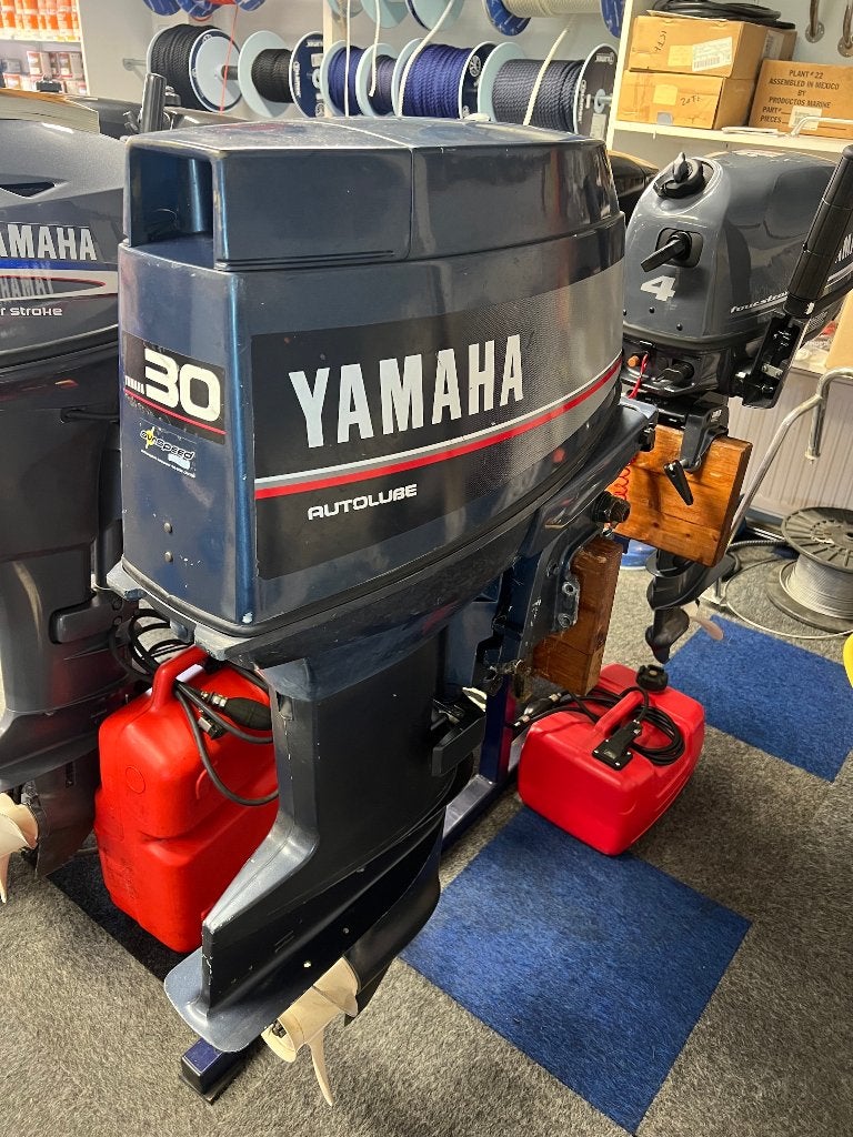 Yamaha 30FO Kortstaart knuppel 2-takt '93, Watersport en Boten, Ophalen, Gebruikt, Yamaha, Yamaha