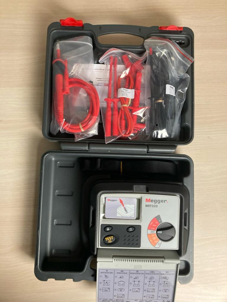 Megger MIT310 isolatieweerstandmeter, Doe-het-zelf en Verbouw, Ophalen of Verzenden, Nieuw