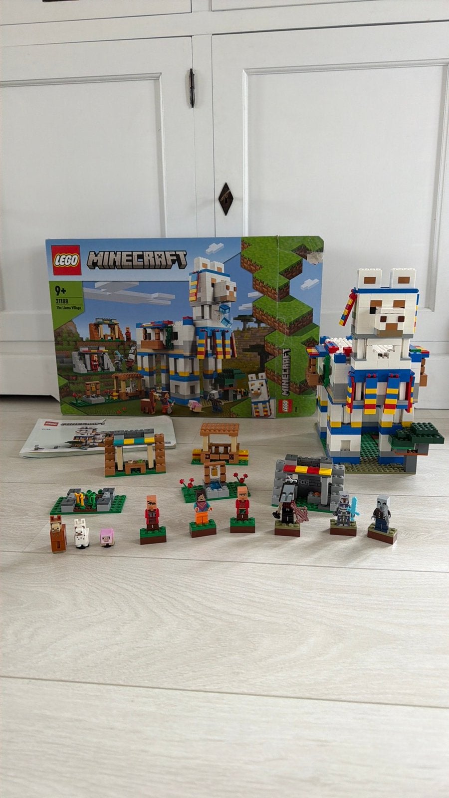 Lego Minecraft Lamadorp, Ophalen of Verzenden, Gebruikt