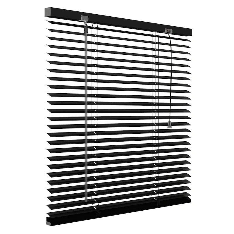 Luxaflex zwart, 175 b x 160 h - lamellen 5 cm, Ophalen, 175 cm, Gebruikt, Zwart