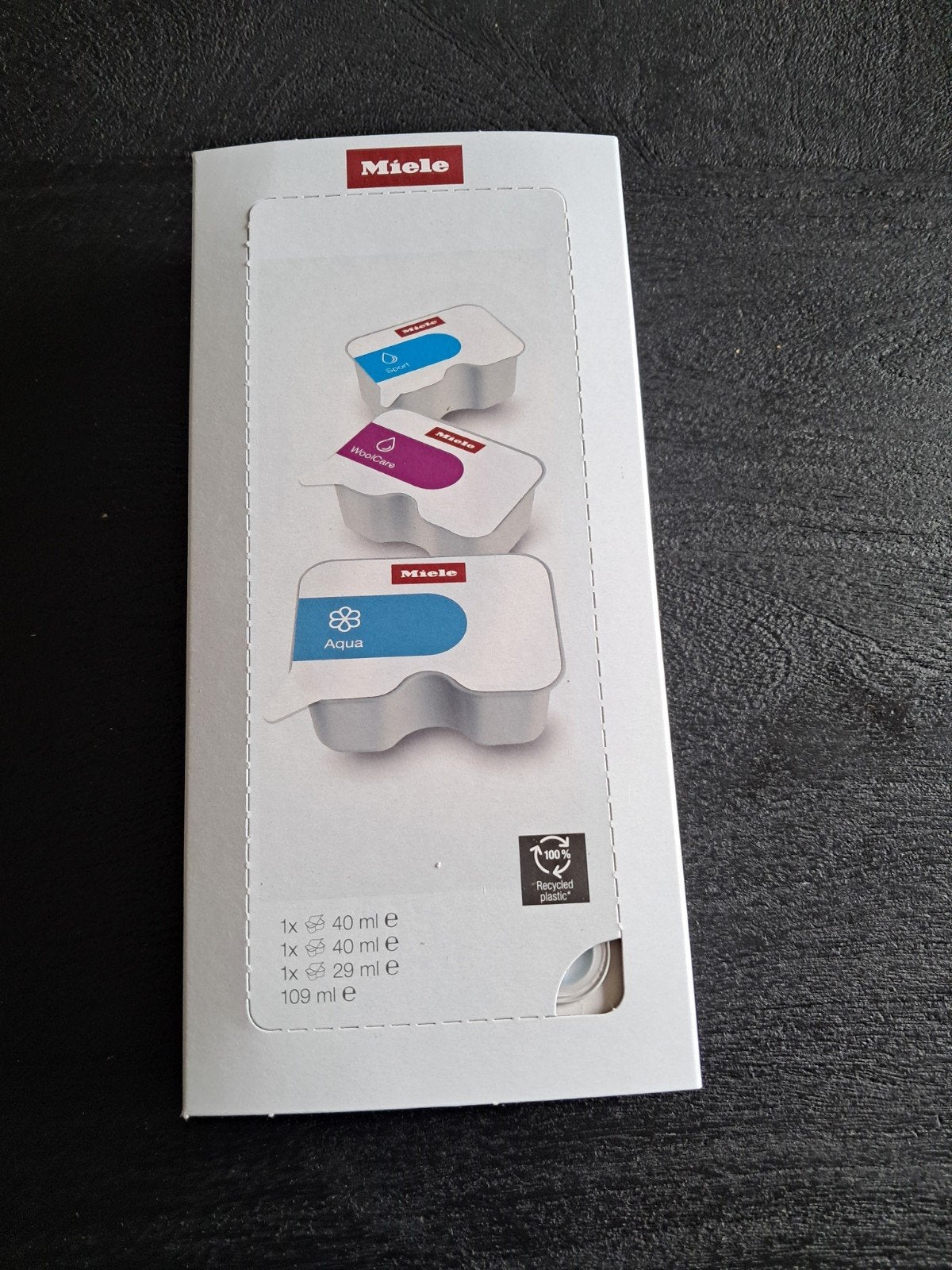 Miele CapDosing wasmiddel Sport, Wol en Aqua - Nieuw, Witgoed en Apparatuur, Wasmachines, Ophalen of Verzenden, Nieuw
