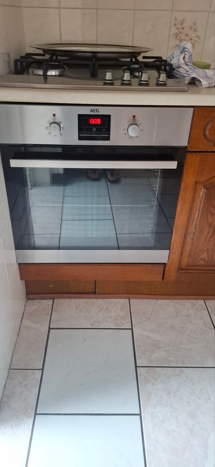 AEG Oven zgan!, Witgoed en Apparatuur, Ovens, Ophalen, Zo goed als nieuw, AEG, Heteluchtoven